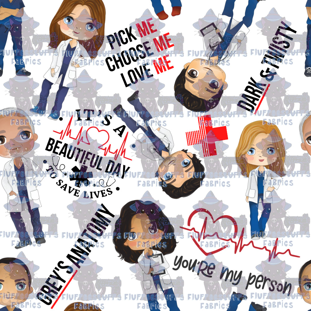 Greys Hospital Cute Characters