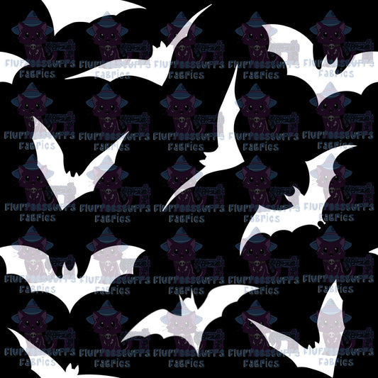 Hex Bats on Black