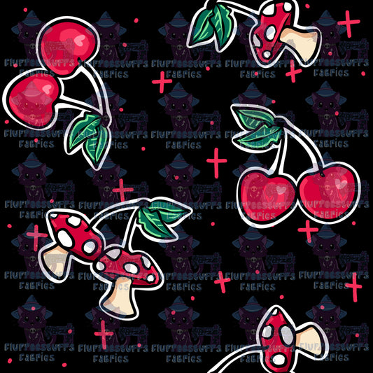 Hex Cherries Cottagecore D