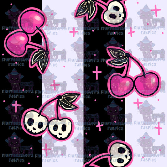 Hex Cherries Pink Goth A