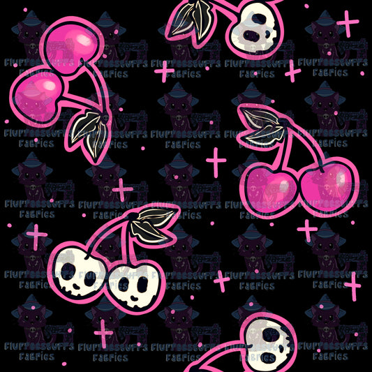 Hex Cherries Pink Goth C