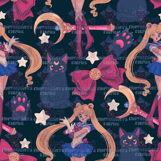 Moon Warrior Hex Navy