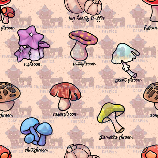 Hex Mushroom ID Poster