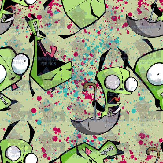 Invader Alien Insane Robot Toss