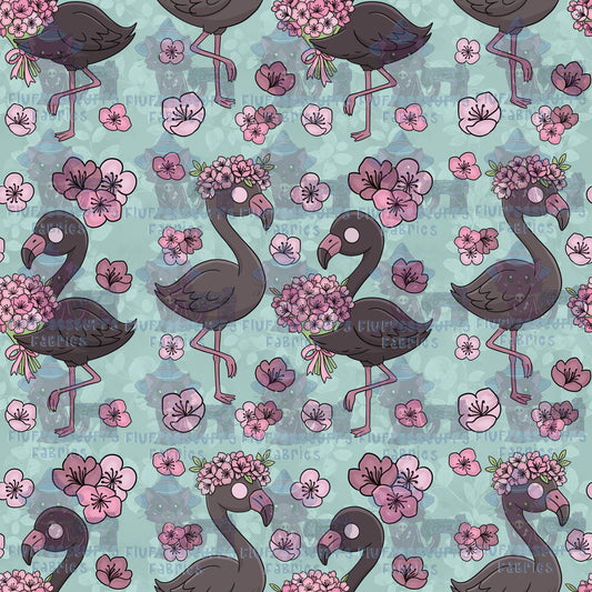 Jerry Chronicles Flower Flamingo C