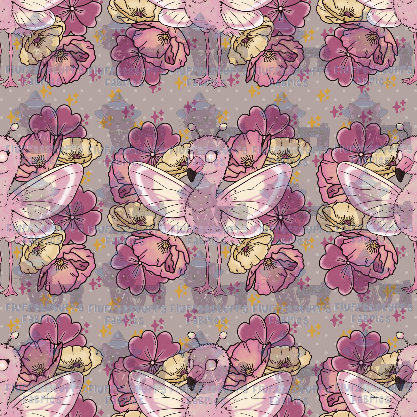 Jerry Chronicles Rosy Moth Flamingo A