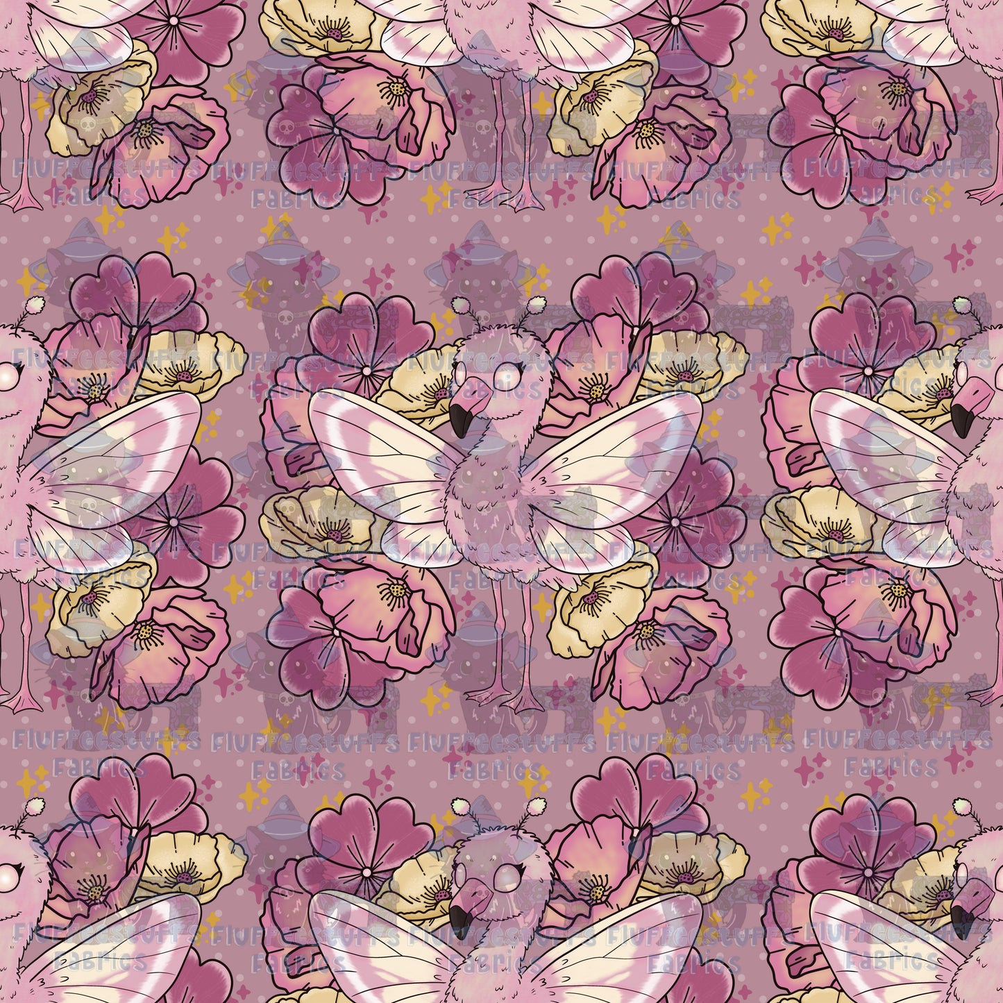 Jerry Chronicles Rosy Moth Flamingo B