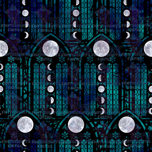 Lunar Stained Glass Haunted