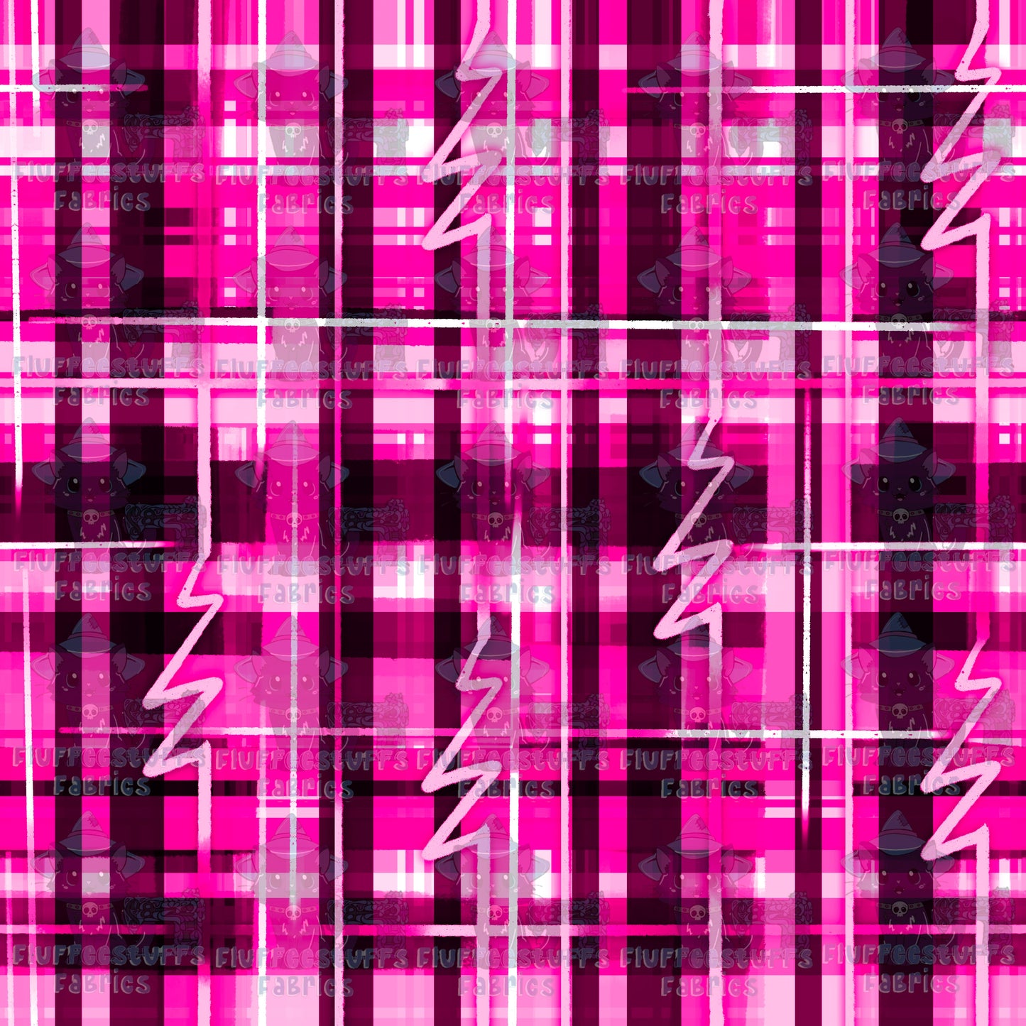 Monster Doll Coord Plaid G