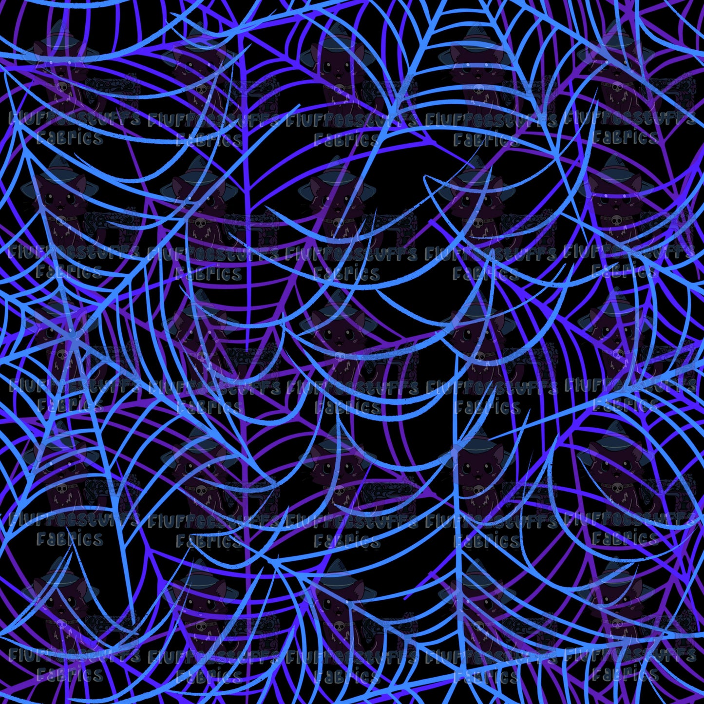 Monster Doll Coord Spider Webs A