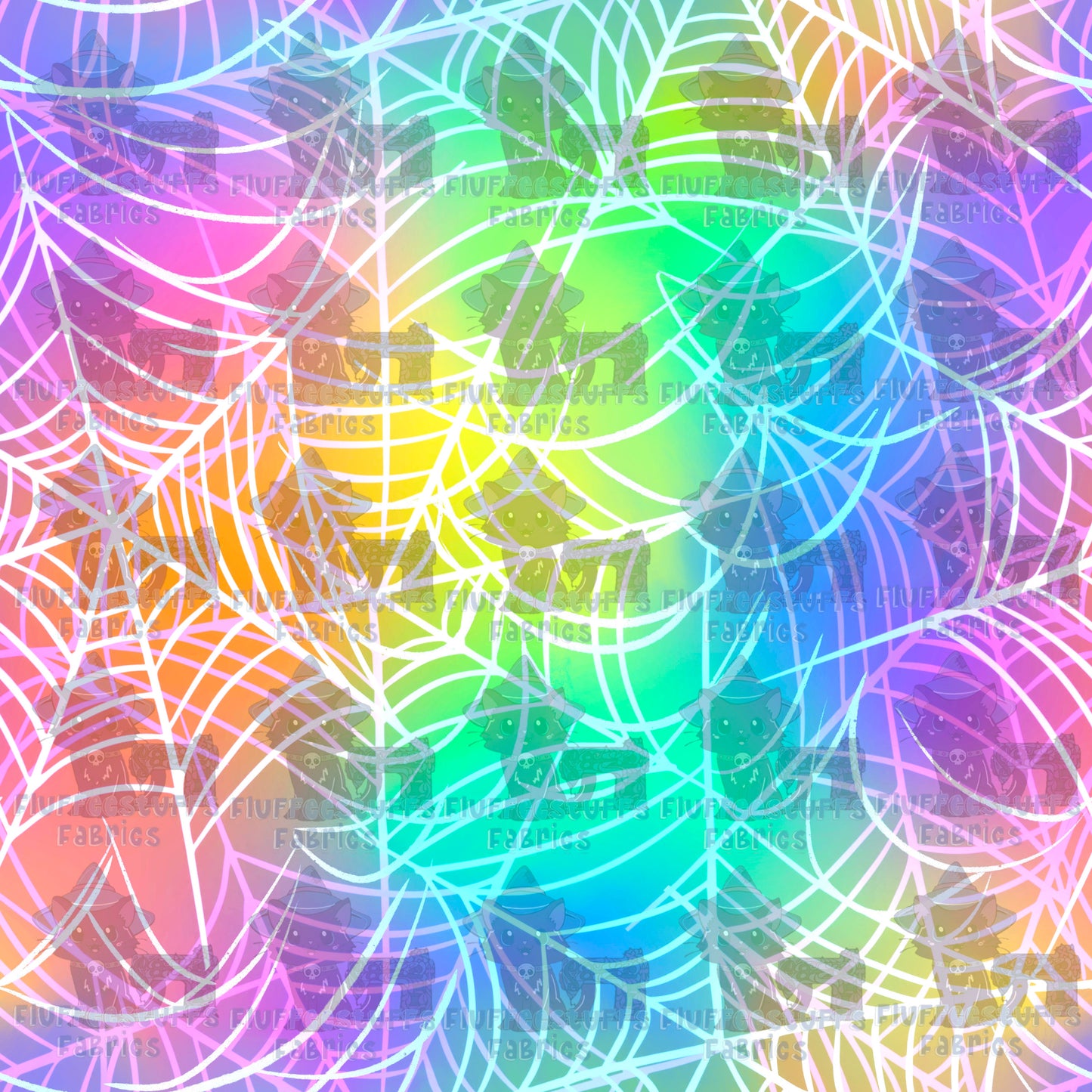 Monster Doll Coord Spider Webs C