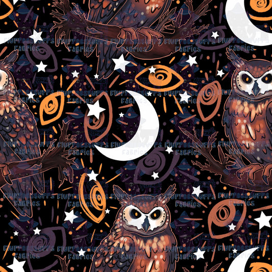 Moon Over the Owl Familiar