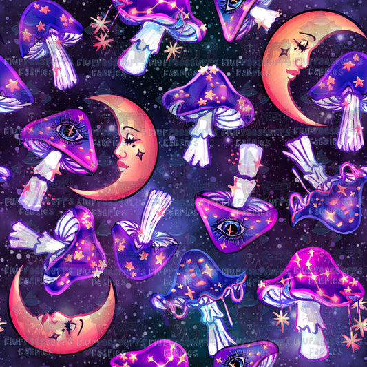 Mushrooms and Moons C
