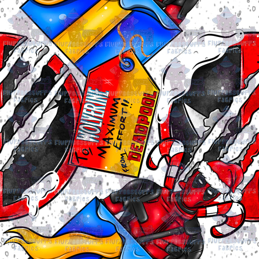 Mutant Anti Hero DP Wolverine Christmas Tags