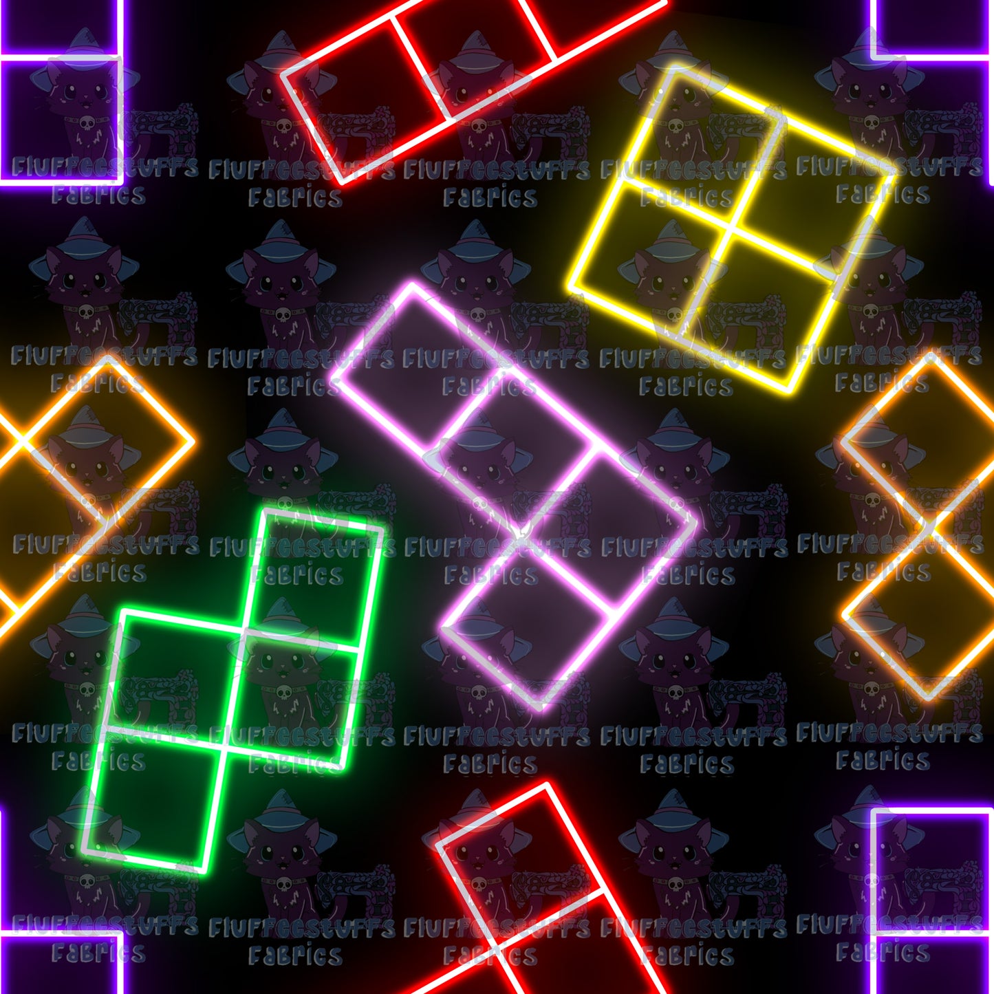 Neon Block Game