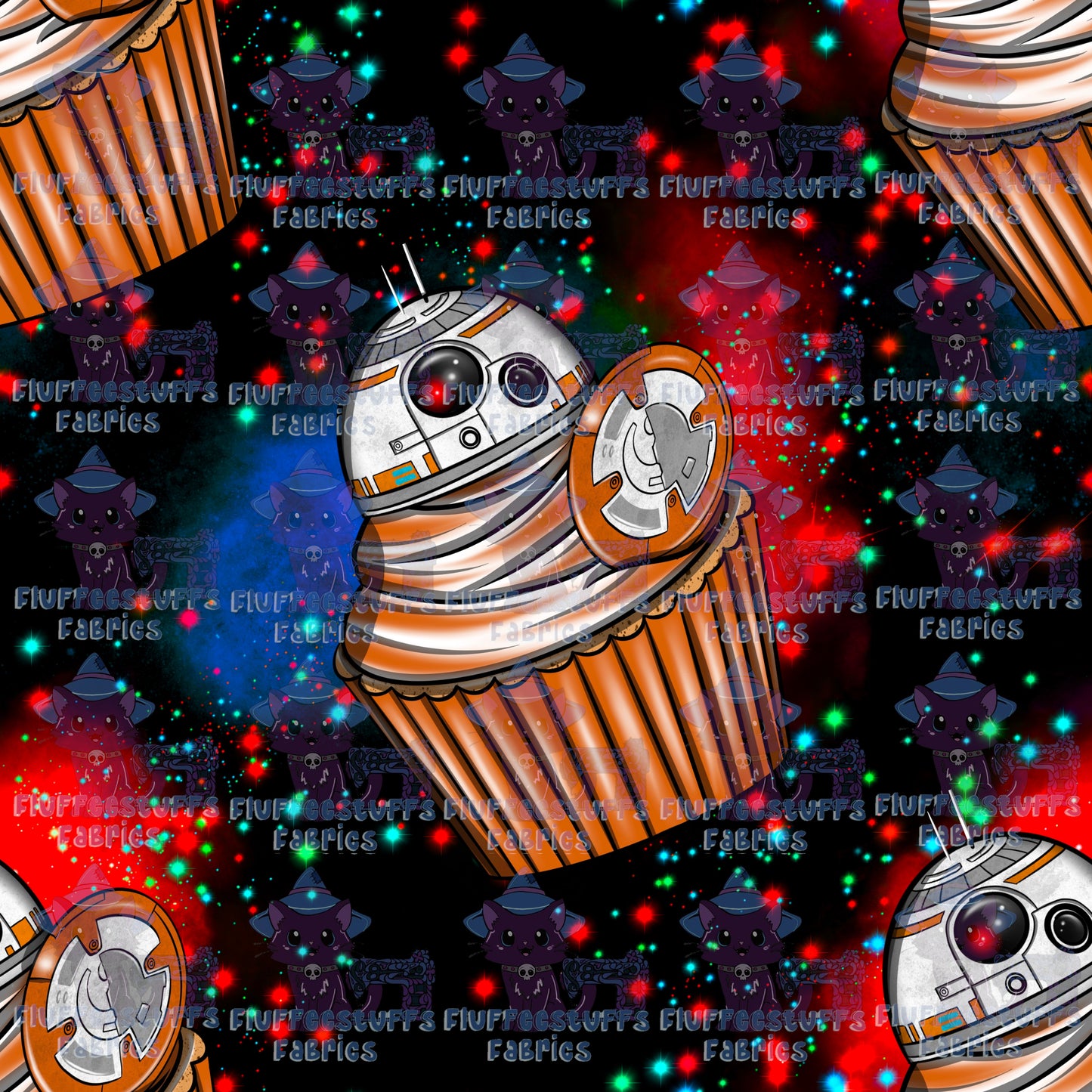 Space Wars New Robot Cupcakes