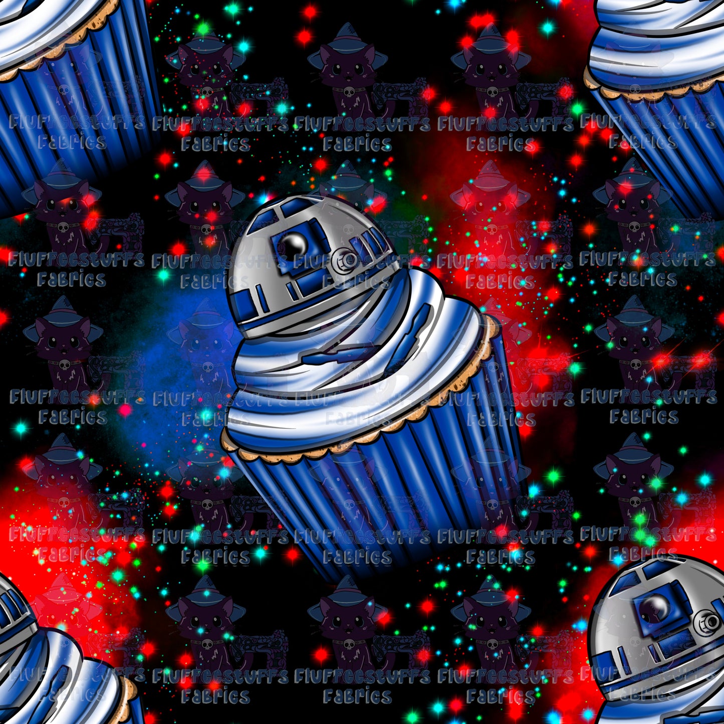 Space Wars OG Robot Cupcakes