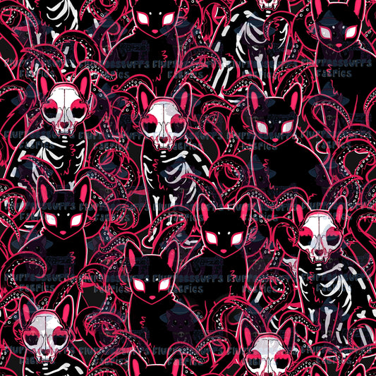 Oblivion Kitty Crimson