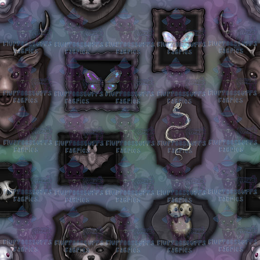 Oddities Taxidermy Wall A