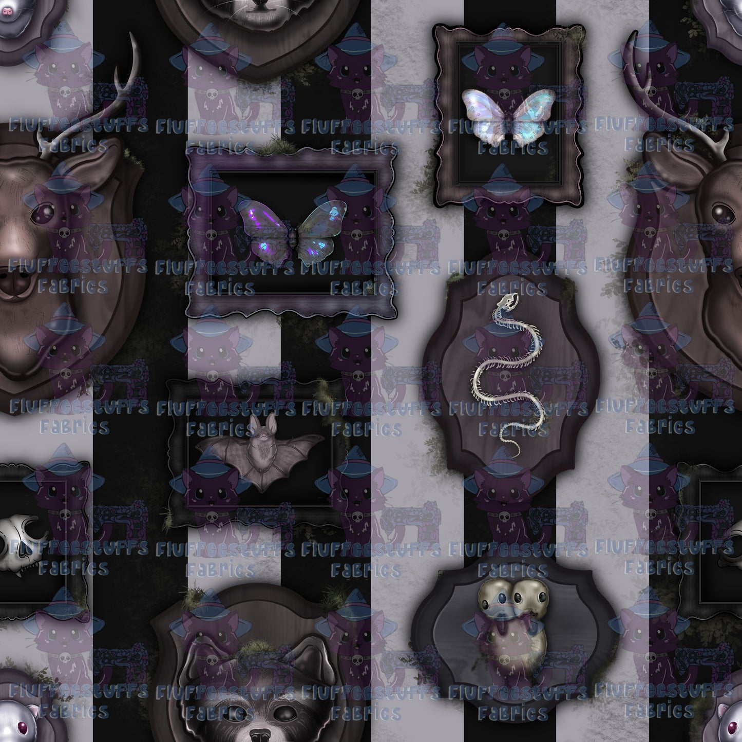 Oddities Taxidermy Wall C