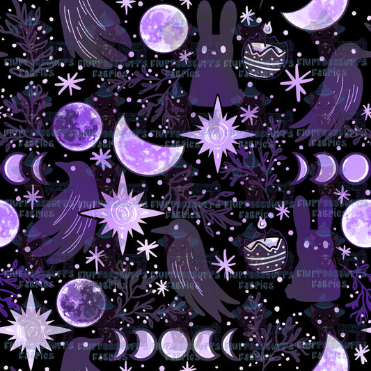 Ostara Easter Moons Purple