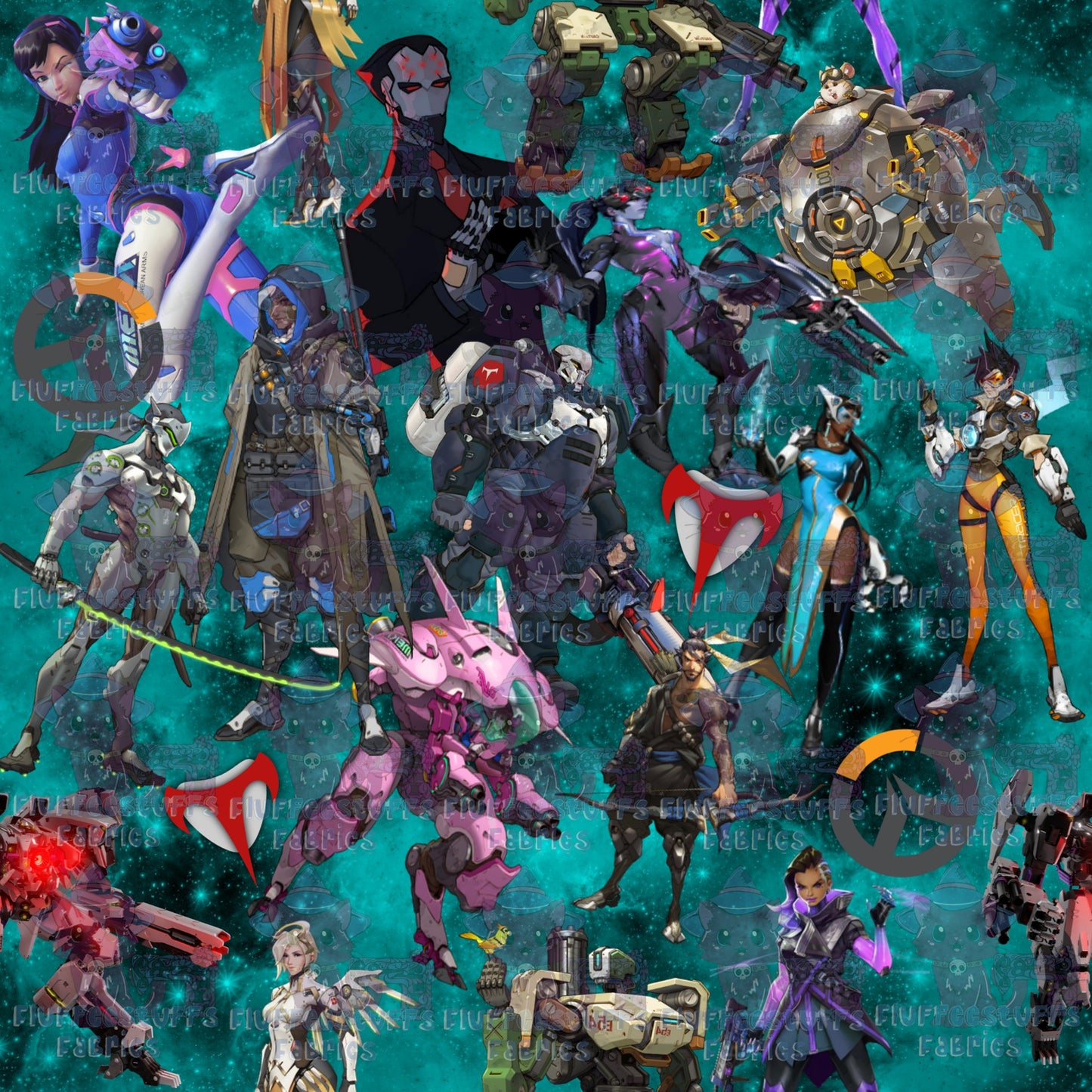 Overwatch Character Toss_