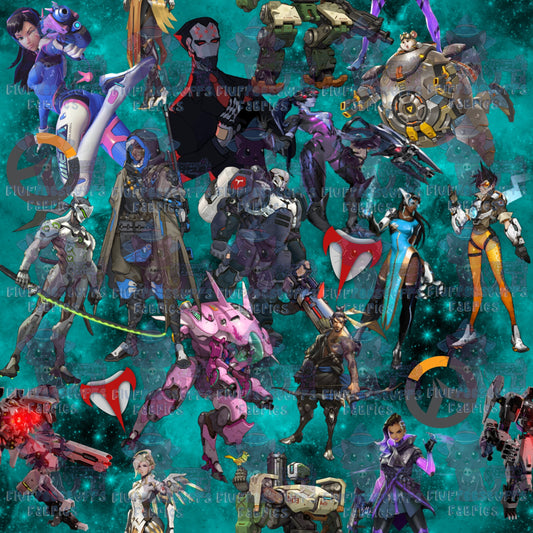 Overwatch Character Toss_