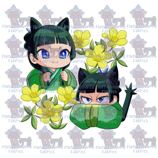 Panel Apothecary Romance Meow Mao