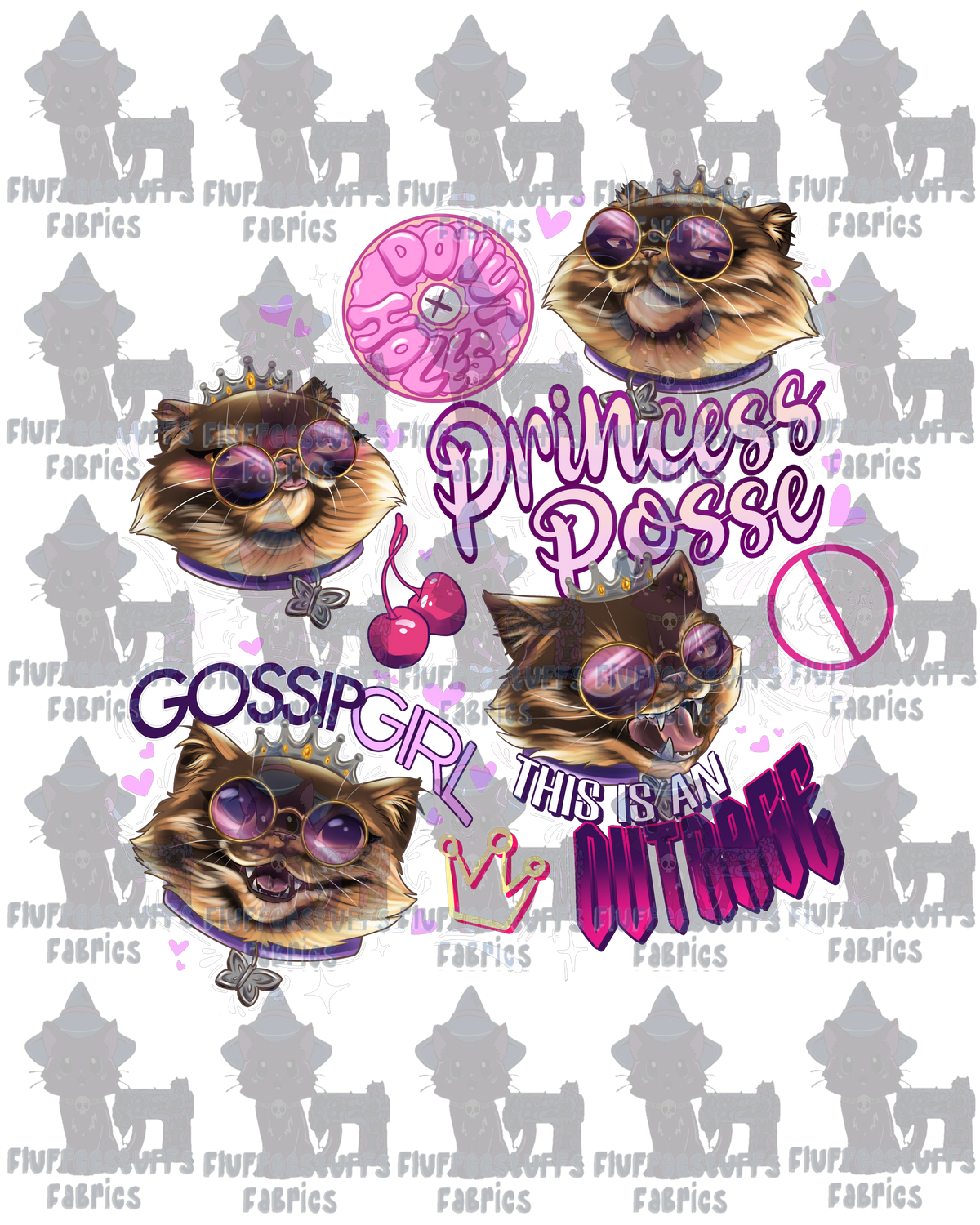 Panel DCC Princess Posse