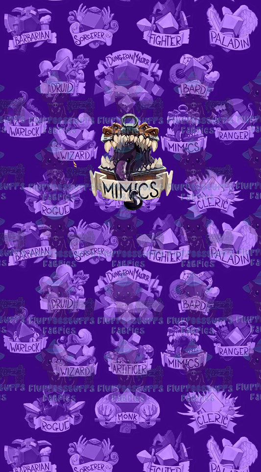 Panel DnD Mimic Purple