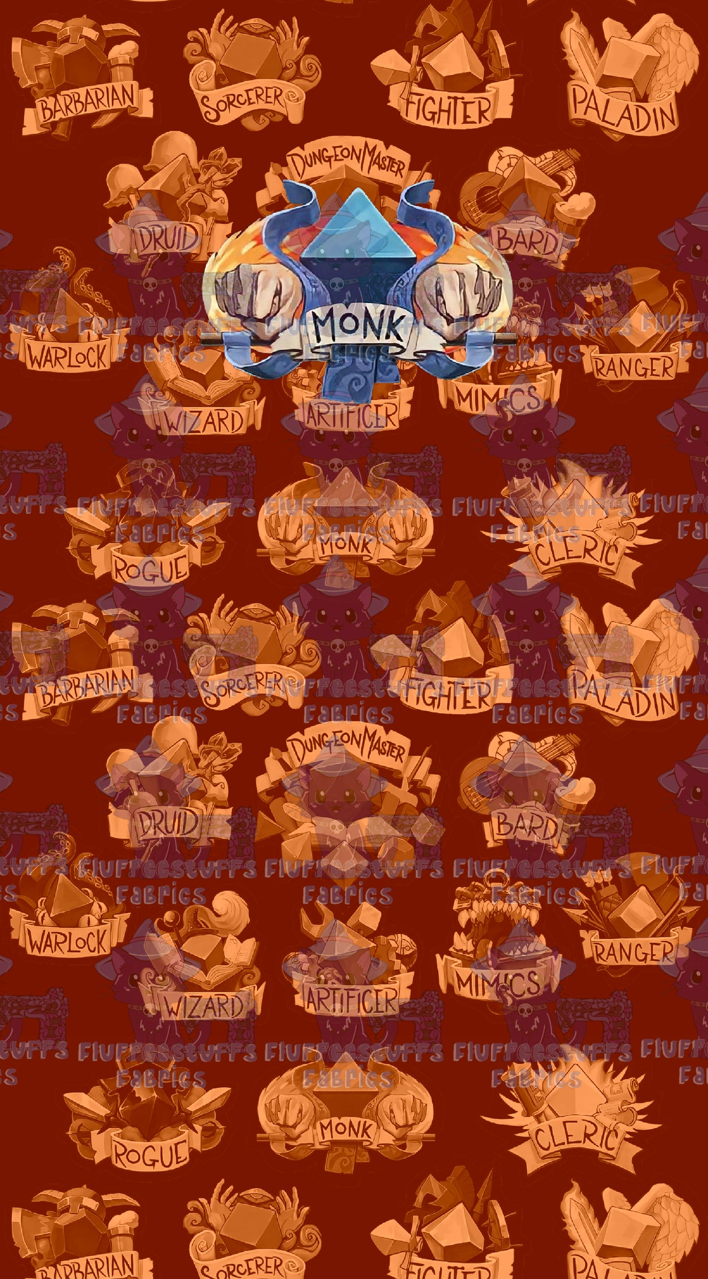 Panel DnD Monk Bronze