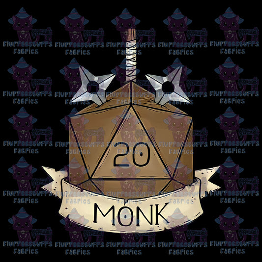 Panel DnD Monk Dice_