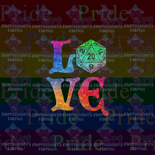 Panel DnD Pride Love Rainbow