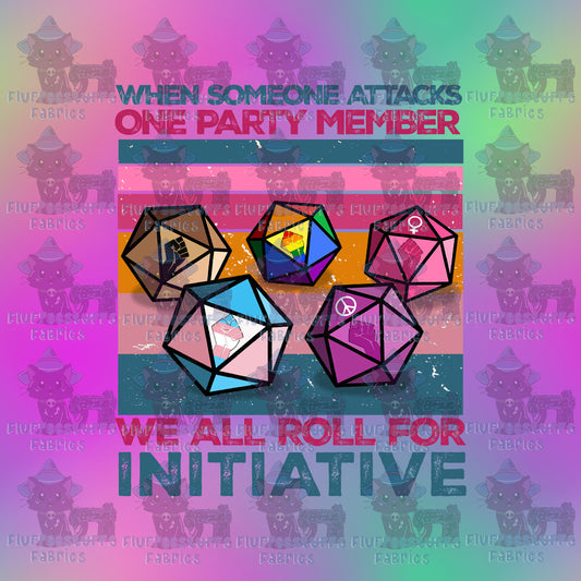 Panel DnD Pride Roll Together Vivid_