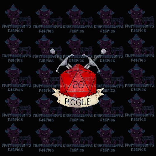 Panel DnD Rogue Dice