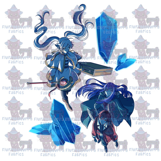 Panel Elf Mage Falling Forever