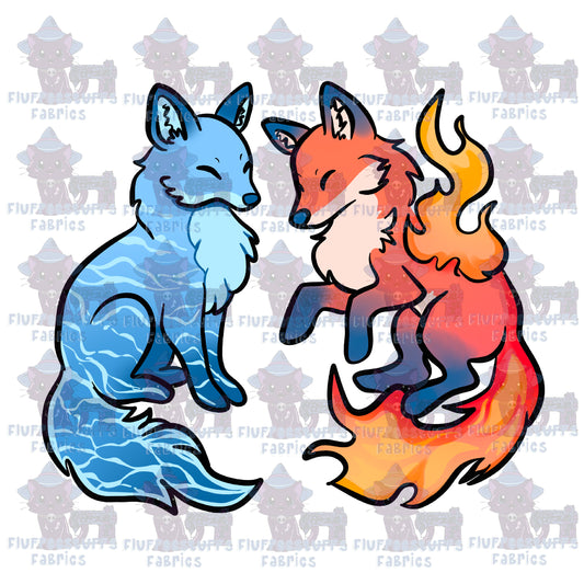 Panel Fox Twins Sparkle