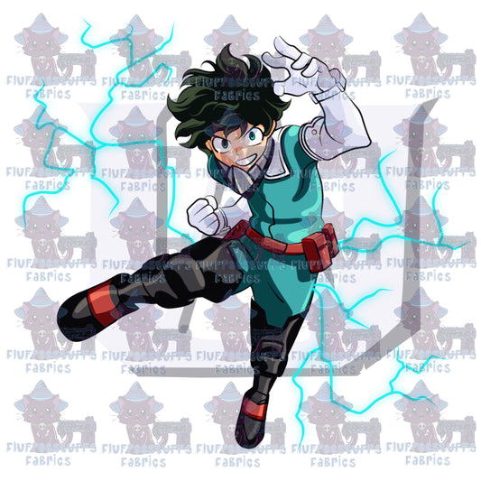 Panel Hero School Deku