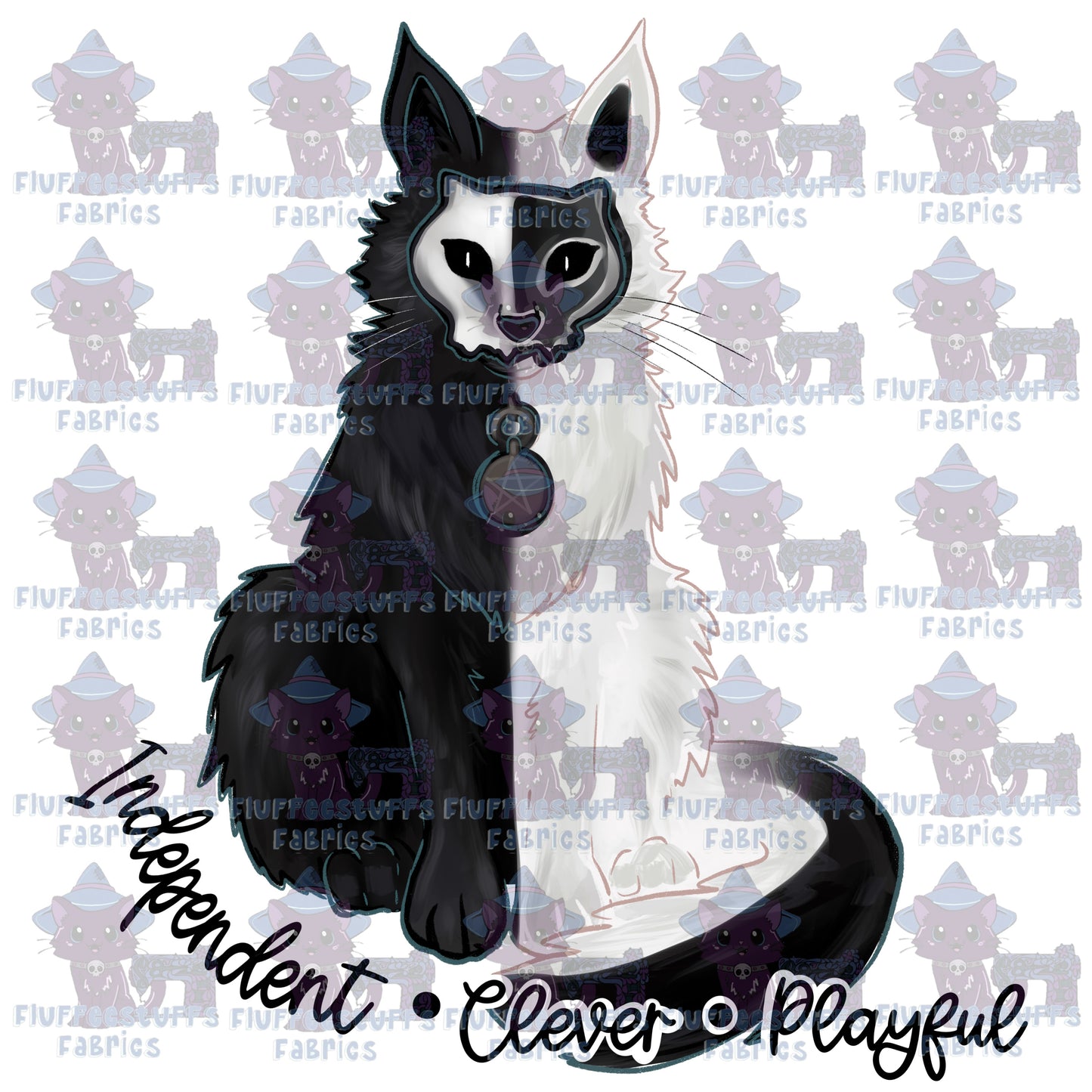 Panel Hex Familiar Spirit Cat