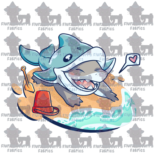 Panel Jeff the Shark Dressup