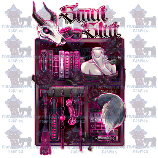 Panel Library Shelves Smut Slut