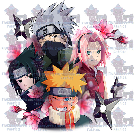 Panel Ninja School Team 7