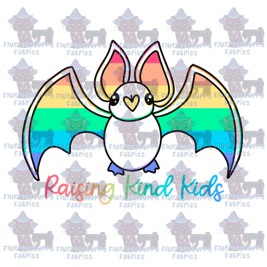 Panel Pastel Bat Raising Kind Kids