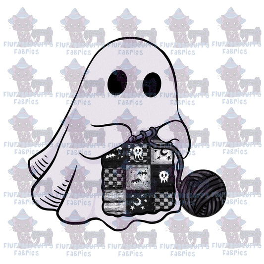 Panel Patchwork Ghost B