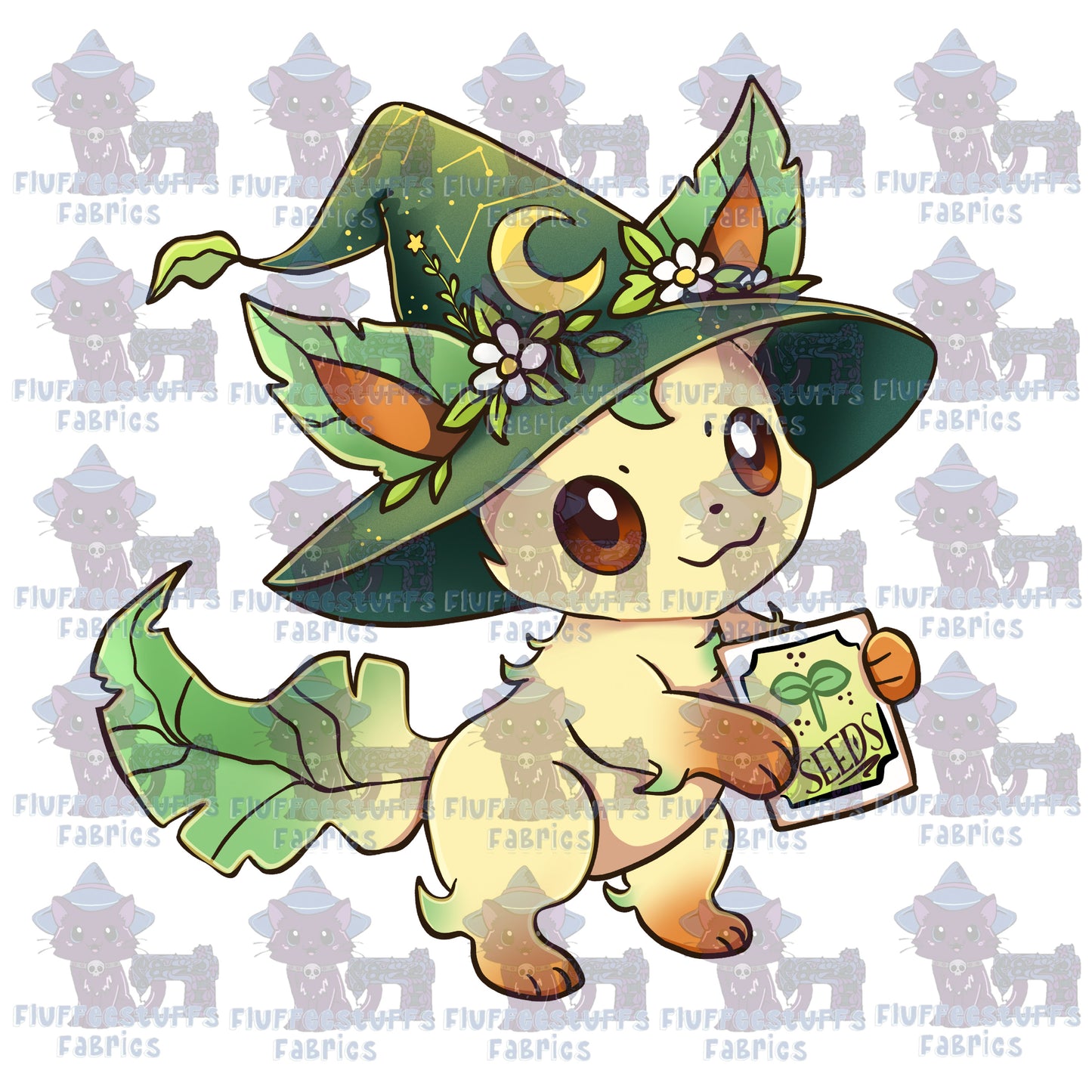 Panel Pocket Pal Witchy Fox Garden