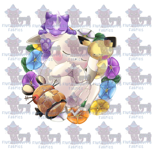Panel Pocket Pals Ghost Electric Mouse