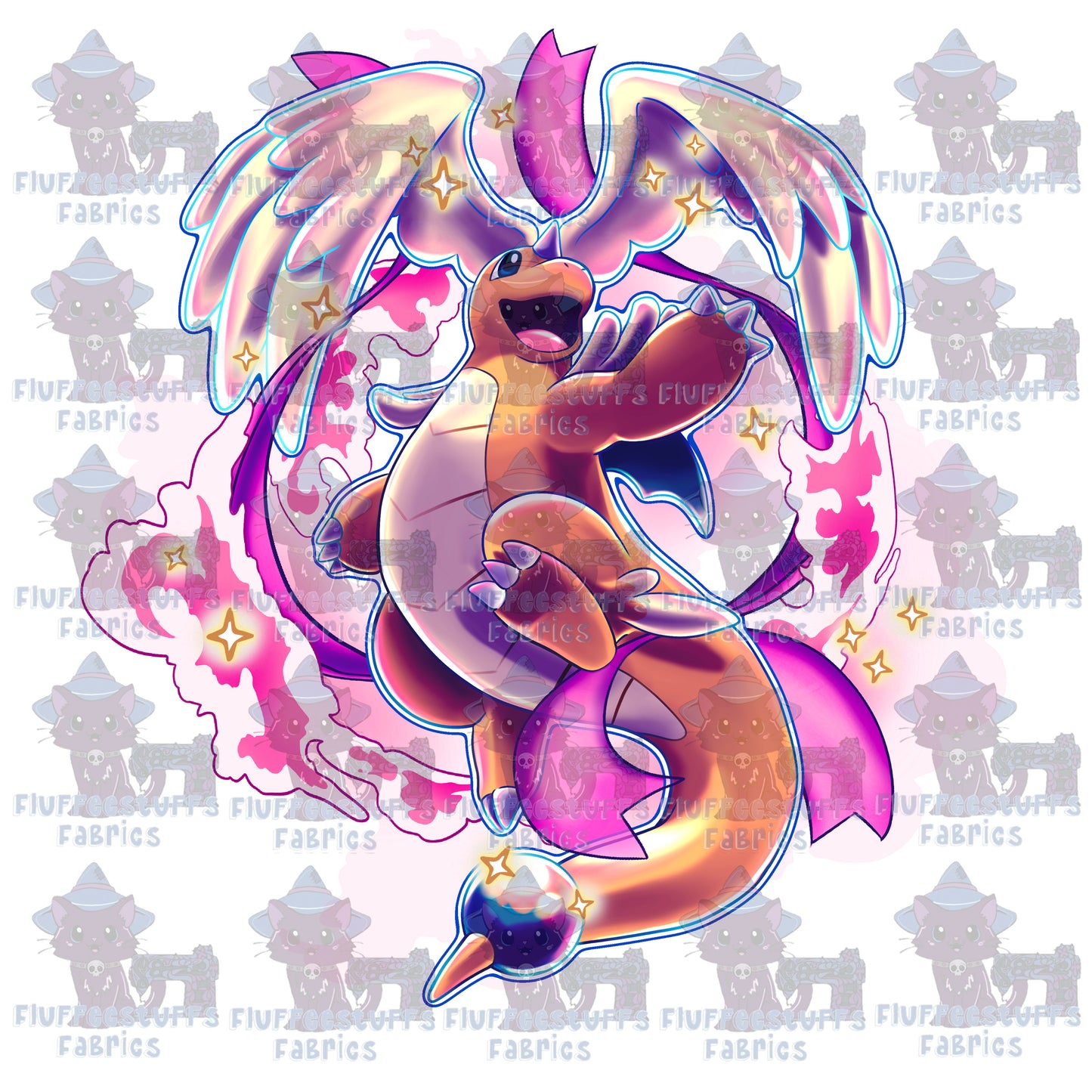 Panel Pocket Pals Mega Dragon Pals B