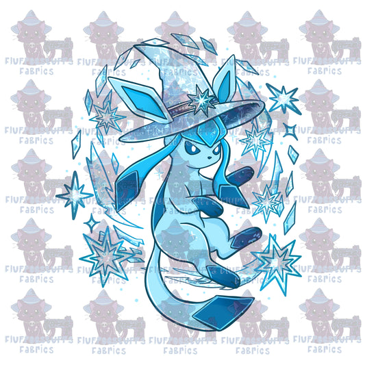 Panel Pocket Pals Witchy Fox Ice