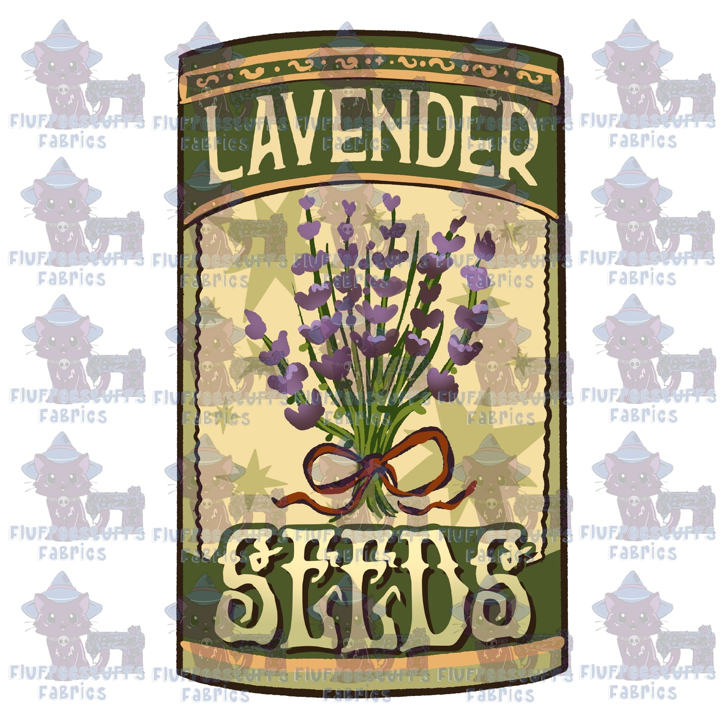 Panel Seed Packet Lavender