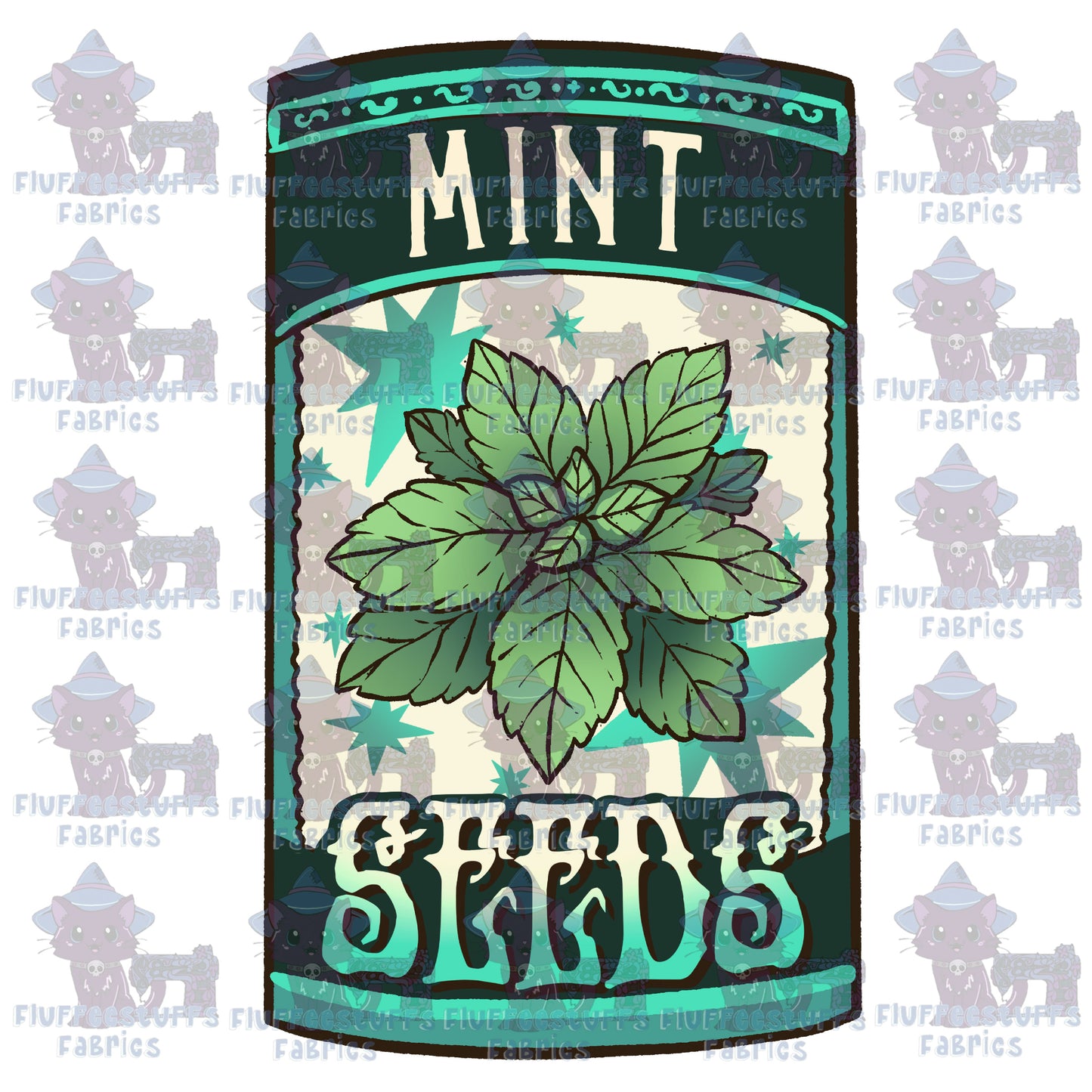 Panel Seed Packet Mint